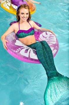 Green Mermaid Tail, Mermaid Inspiration, 3d Mermaid, Mermaid Look, Mermaid Tails For Kids