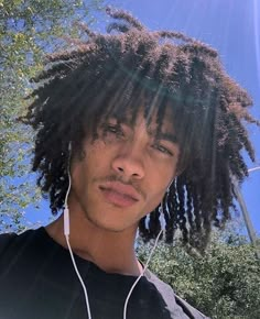 Black Men Haircuts, Afro Textured Hair, Cool Hairstyles For Men, Cute Black Guys, Great Hairstyles, Dreadlock Hairstyles, Twist Hairstyles