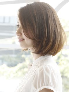 Lob Styling, Hair Projects, Long Bob Haircuts, Japanese Hairstyle, Haircut And Color