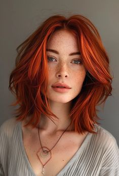 Explore captivating red hair ideas for a vibrant and trendy look. Find inspiration and tips on achieving stunning red hair styles. Red Hair Trends, Rainbow Hair Color, Rainbow Hair, Hair Transformation, Hair Dos, Womens Haircuts, Bob Hairstyles, Hair Looks, Hair Trends