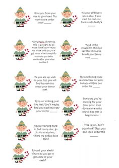 an elf's christmas poem for kids