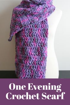 crochet scarf