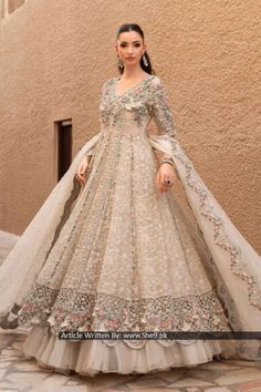 Arab Bridal Dress, Wedding Lehenga With Intricate Embroidery, Bollywood Style Semi-stitched Floor-length Wedding Dress, Bollywood Style Floor-length Embroidered Wedding Dress, Bollywood Style Floor-length Wedding Dress With Intricate Embroidery, Maxi Length Lehenga For Wedding With Intricate Embroidery, Maxi Length Wedding Lehenga With Intricate Embroidery, Resham Embroidered Floor-length Wedding Dress, Semi-stitched Floor-length Wedding Dress