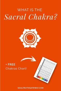 How do you know if your sacral chakra is blocked? And how do you get started with sacral chakra healing? Get the answers to these questions and more in this article. Learn all about the 7 chakras for beginnners and also download a FREE printable Chakras Chart! #chakrahealing #chakrabalancing #chakrasforbeginners Psychic Development Exercises, Sacral Chakra Healing, Spiritual Awakening Signs, Spirit Science, Energy Healing Spirituality