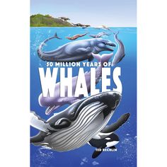 the book cover for 30 million years of whales