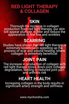 Skin, Scarring, Joint Pain, and Heart Health - association between Red ligh Therapy and Collagen! 😱 #redlighttherapy #redlighttherapybenefits #redlightstherapy #redlighttherapyathome #wellness #recovery #reliefremedies #therapy #healthaesthetic #fitnessaesthetic #fitness #fitnessworkout #fitlifestyleaesthetic #benefit #benefits #collagen #collagenbenefits #collagenwoman Esthetician Office, Lymph Drainage Massage, Lymph Drainage, Collagen Benefits, Autoimmune Protocol, Body Systems, The Hype