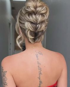 Long Hair Up Styles, Upside Down French Braid, Easy Bun Hairstyles For Long Hair, Easy Bun Hairstyles, Peinados Recogidos, Bun Hairstyles For Long Hair, Hair Up Styles