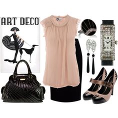 Pink and Black Art deco rehearsal dinner outfit idea. Rehearsal Dinner Outfits, Fabulous Clothes, Dinner Outfits, Jane Shoes, Style And Grace, Mary Jane Shoes, Fashion Help, Passion For Fashion, Work Outfit