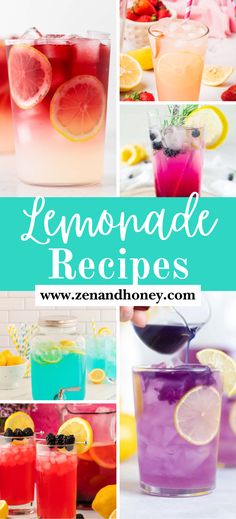 Best Lemonade Recipes – Here’s a list of the best homemade lemonade recipes for a delicious and refreshing summer season! You will love these quick and easy lemonade recipes that are sure to be a hit at any summer BBQ! Simply Lemonade Mocktails, Flavored Lemonade Bar, Yummy Lemonade Recipes, Specialty Lemonade Recipe, Party Lemonade Recipe, Specialty Lemonade, June Cocktails, Light Refreshing Summer Cocktails, Country Time Lemonade Recipe