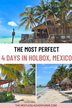 the most perfect 4 days in holbox, mexico