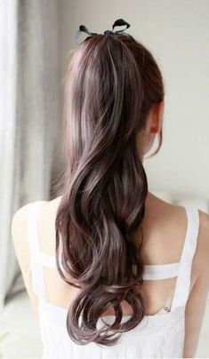 🦢✨Super cute hair inspo for Fall✨🦢 Perfect Ponytail, Elegant Ponytail, Hair Arrange, Peinados Fáciles Para Cabello Corto, Bridal Musings, High Ponytails, Ponytail Hairstyles