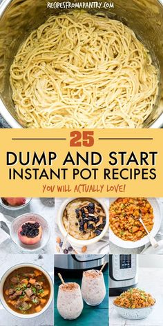 25 dump and start instant pot recipes you will actually love