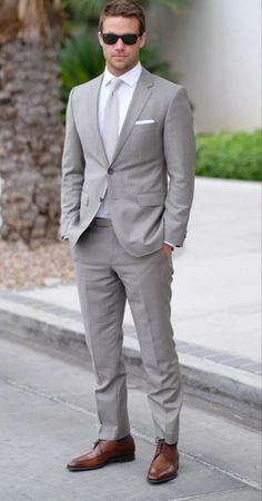 Men Custom Slim Fit Suit Premium Two Piece Grey Mens 2pc Suit for Wedding, Engagement, Prom, Groom Wear and Groomsmen Suits Gifts Men - Etsy Grad Suits Men, Light Grey Suit Men, Grey Suit Brown Shoes, Masculine Contemporary, Grad Suits, Grey Mens Suit, Suit For Men Wedding, Suit Prom, Mens Office Wear