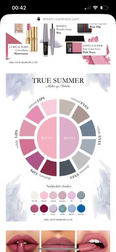 True Summer Makeup, Summer Palette, Retro Nails, Aesthetic Color, Neutral Undertones