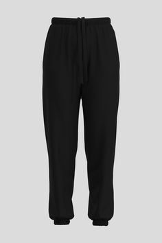 Easy Jogger Pant Black Workwear Joggers With Elastic Cuffs, Workwear Joggers With Elastic Waistband, Easy Like Sunday Morning, Customer Service Gifts, Fleece Joggers, Bottom Clothes, Sunday Morning, Jogger Pants, Black Pants