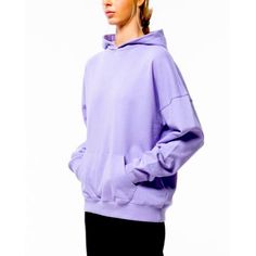 Quality Designer Cotton Hoodie New With Tags From Vhny Beautiful Orchid Lavender With Front Kangaroo Pocket In Front. Subtle Tonal Logo Printed On Back Oversized Size Small 23” Pit To Pit Laying Flat 25” Shoulder To Hem Influencer Favorite Designer 100% Cotton Fall Purple Hoodie With Drawstring Hood, Oversized Purple Hoodie For Streetwear, Purple Long Sleeve Hoodie With Kangaroo Pocket, Trendy Hooded Purple Sweatshirt, Purple Hooded Hoodie With Pockets, Oversized Purple Hoodie For Fall, Trendy Purple Hooded Sweatshirt, Trendy Purple Sweatshirt For Winter, Trendy Purple Winter Sweatshirt