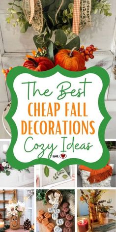 cozy fall decor Fall On A Budget, Diy Fall Decorations, Fall Garlands, Cozy Diy, Cheap Fall Decor, Dollar Store Christmas Crafts, Fall Decorating Ideas, Diy Leaves, Cozy Fall Decor