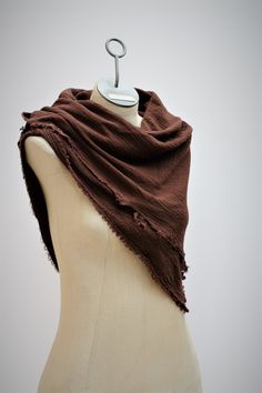 ". . . - - - these sell out often. they are restocked as soon as possible. if you miss the opportunity to purchase one, just contact the shop and I'll let you know when one will be available - - - . . . distressed jagged edges, lightweight 100% cotton wrap scarf; approximately 44\" x 31\" face mask, shemagh, bandana, shawl comes with a pair of artistically rusted safety pins for a post apocalyptic look; if you want a more medieval look check out the penannular brooch pins found here: https://ets Post Apocalyptic Outfit, Goblincore Outfits, Elf Ranger, Woodland Elf, Fair Outfits, Diy Sewing Gifts, Apocalyptic Fashion, Star Wars Outfits, Small Scarf