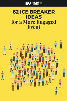 the cover of 52 ice breaker ideas for a more engaged event by evnt