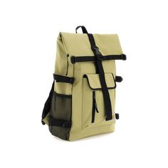 The Phillis backpack by Carharrt is made of recycled and waterproof technical fabric, featuring the iconic logo patch on the front. It has a buckle closure, flap and zip, an unlined interior with a 15" laptop pocket, a front pocket with double opening, a mesh side compartment and a spacious additional pocket with a side zip opening. It also has compression straps on the sides, a mesh back panel, adjustable padded shoulder straps and a top handle. Iconic Logo, Canvas Backpack, Carhartt Wip, Laptop Pocket, Recycled Fabric, Front Pocket, Patch Logo, Shoulder Straps, Side Zip