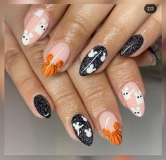 Nail Art Designs 2023, Halloween Acrylic Nails, Disneyland Halloween