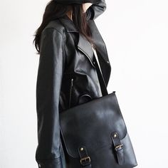 Buy Black Leather Vintage Backpacks School Style Backbacks Students Bags Worldwide Free shipping and return, color: Black , material: Genuine Leather Backpacks School, Vintage Backpacks, Lv Bags, Student Bag, School Style, School Fashion, Womens Purses, School Backpacks, Sling Bag