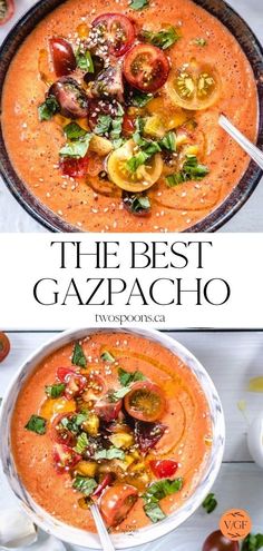 the best gazpacho recipe ever