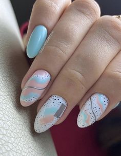 Nails Art Designs Summer, Painting Outfit, Summer Nails Art Designs, Summer Nail Art Designs, Summer Nails Art, Boho Nails, Art Deco Nails, Nails Art Designs, Art Designs Ideas