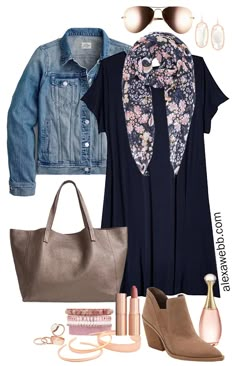 Plus Size Navy T-Shirt Dress Outfit Ideas - Alexa Webb Slouchy Tote Bag, T Shirt Dress Outfit, Alexa Webb, Plus Size Navy, Outfit For Fall, Slouchy Tote, Outfit Ideas For Summer, Shirt Dress Outfit, Sleep Issues