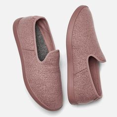 Women's Wool Loungers - Tui Light Red (Light Red Sole) Comfortable Slip-on Slippers With Textured Sole, Comfortable Fall Slip-ons For Everyday, Comfortable Cushioned Slip-ons For Everyday, Comfortable Textile Slip-on Sneakers, Casual Everyday Slippers With Textured Sole, Comfortable Everyday Slippers With Rubber Sole, Comfortable Wool Slip-on Slippers, Everyday Slip-on Slippers With Textured Footbed, Comfortable Everyday Slippers With Removable Insole