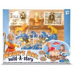 noah's ark build - a - story set