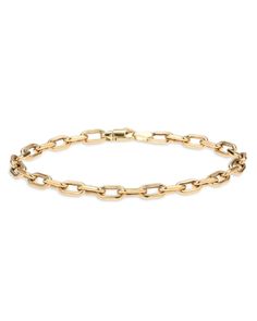 Adina Reyter 14K Yellow Gold Italian Link Chain Bracelet Adina Reyter, Link Chain Bracelet, Gold Bracelet Chain, Link Chain, Chain Bracelet, Jewelry Accessories, In Store, Buy Online, Yellow Gold