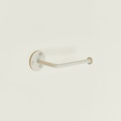 an image of a white handle on the wall