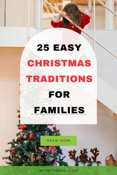 25 Fun and Easy Christmas Traditions For Families Special Christmas Traditions, Fun Christmas Traditions Families, Family Activities For Christmas, Christmas Traditions Ideas, Christmas Traditions For Families, Holiday Ideas Christmas, Family Holiday Crafts, Fun Christmas Traditions, Fun Holiday Activities