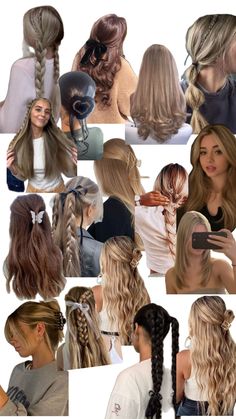 Casual Hairstyles For Long Hair, Preppy Hairstyles, Easy Hairstyles For Medium Hair, Peinados Recogidos, Cute Hairstyles For Medium Hair