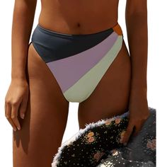 New With Tags. Anthropologie X L*Space Luca Bikini Bottoms. High Waisted Color Blocked Bikini Bottom My L*Space Was Sold Through Anthropologie. With Its Seamless Construction, This Color Blocked Bitsy Bottom Sits High On The Waist For A High Leg Look. Size M High Waist Color Block Swimwear For Beach Season, High Waist Color Block Swimwear For Beach, Purple Color Block Swimwear For Beach Season, Purple Beachwear Bottoms For Beach Party, Purple Bottoms For Beach Season, Purple Beach Bottoms, Purple Fitted Bottoms For Beach Party, Fitted Purple Bottoms For Beach Party, Purple High Waist Beachwear Swimwear