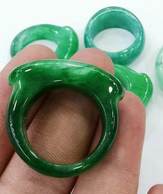 material:natural stone quantity:1pcs size:outdiameter 8-9US，thickness=7mm(if want other size,10-11us,please note it) note:have larger stock and offert wholesale price. Handmade Green Crystal Ring, Green Crystal Ring With Natural Stones, Green Natural Stones Ring, Green Rings With Natural Stones, Green Cherries, Larimar Pendant, Jade Gemstone, Natural Coral, Ring Shapes