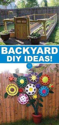 the backyard diy ideas are great for kids to make and use in their yard