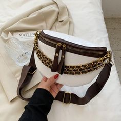 • Main Material: PU• Material Composition: PU Leather• Item Length: 23cm• Item Type: Waist Bags• Import Product Women Backpack Travel, Plaid And Leather, Cotton Shirts Women, Tas Bahu, Bags For Teens, Handbags Casual, Bags Luxury, Jackets Men Fashion, Luxury Designer Handbags