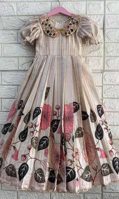 Kids Long Frocks Design Latest, Kids Frocks Design Party Wear, Long Frocks For Kids, Long Frocks Designs, Indian Dresses For Kids