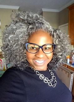 Hair And Glasses, Blonde Curly Wig, Grey Wig