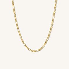 The Figaro Chain Necklace is a must-have for your collection. No matter if you're dressing up for date night or dressing down for a morning coffee with friends, this lightweight yet bold necklace will add a confidently elegant touch you'll love. DETAILS 14k gold filled -or- sterling silver chain, clasp, & findings Necklaces come with 2" extender 2.3mm chain width Safe for sensitive skin & shower safe Matching bracelet: Figaro Chain Bracelet Dainty Necklace Layered, Figaro Necklace, Figaro Chain Necklace, Coffee With Friends, Bold Necklace, Figaro Chains, Figaro Chain, Matching Bracelet, Matching Bracelets