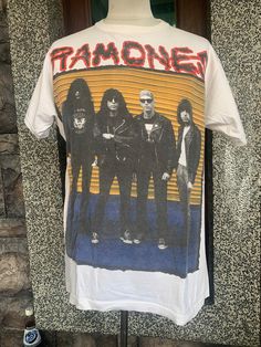 Vintage 80s Ramones Brain Drain Tour Rock Band T Shirt - Etsy Ramones T Shirt, Led Zeppelin Shirt, Brain Drain, Band T Shirts, Ramones, New Years Sales, Mens T Shirts, Picture Size