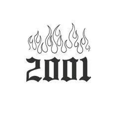 the word 2012 is shown with flames coming out of it and on top of it