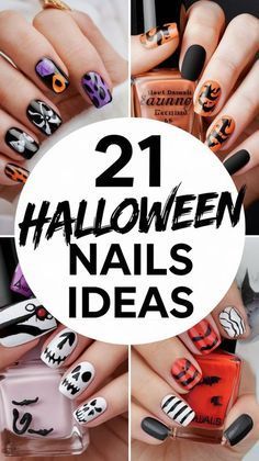 Nails Characters, Trendy Halloween Nails, Nails Halloween, Trendy Aesthetic, Halloween Nail, Halloween Nail Art