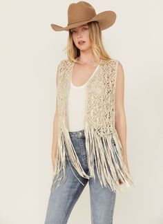 Boot Barn, Suede Vest, Macrame Design, Dress Hats, Boots For Sale, Outerwear Women, Belts For Women, Festival Fashion, Front Open