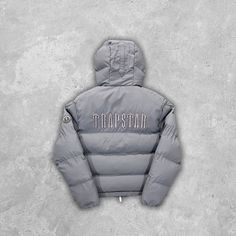 Size XS-XL (See final Image for Size Chart) Custom Made, Premium Quality Trapstar Puffer Jacket Free Shipping Worldwide Hooded Gray Parka For Streetwear, Gray Hooded Parka For Streetwear, Gray Hooded Streetwear Outerwear, Gray Hooded Outerwear For Streetwear, Urban Puffer Jacket With Drawstring Hood, Casual Windproof Hooded Puffer Jacket, Casual Hooded Windproof Puffer Jacket, Urban Long Sleeve Puffer Jacket With Drawstring Hood, Gray Hooded Puffer Jacket For Winter