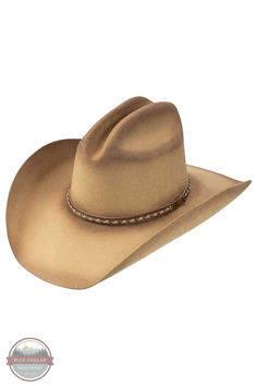 Resistol RWDRTR-JA41 Dirt Road Felt Hat Felt Cowboy Hats, Dirt Road, Western Hats, Felt Hat, Hat Band, Leather Band, Cowboy Hats, Brown Leather, Cowboy