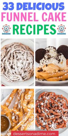 33 delicious funnel cake recipes that are perfect for any desserter in the house to make