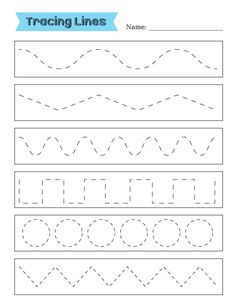 trace lines worksheet for kids to practice handwriting and writing the letter o in